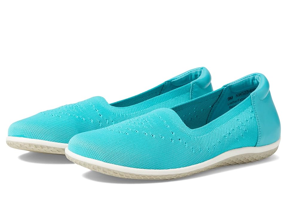 David Tate Italy (Turquoise Fabric) Women's Shoes INTERNATIONAL SHIPPING