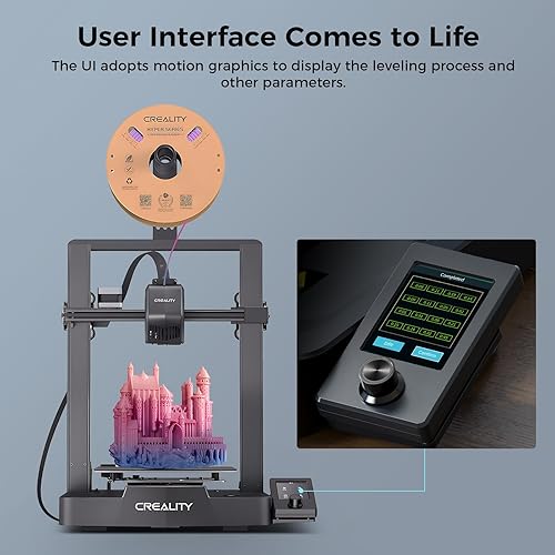 Miniatura 7 de Creality Ender 3 V3 SE Impresora 3D 9.843 ins Velocidad de impresión más rápida Sprite Extrusora directa CR Touch Nivelación automática Dual Z-Axis