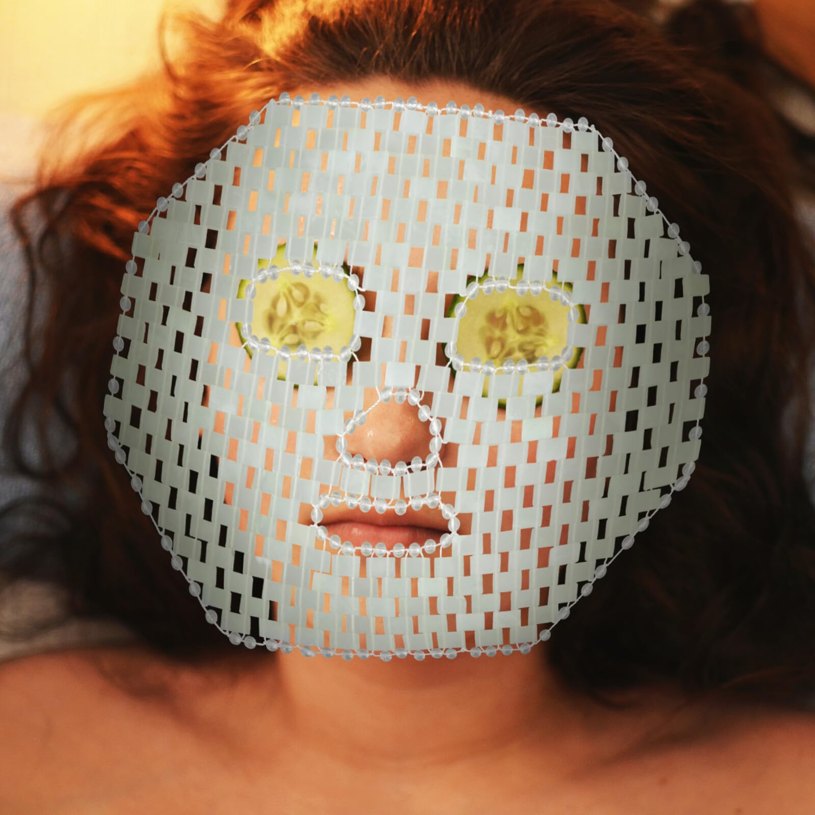 Zerodeko Jade Gesichtsmaske Kühlend und Schmerzlindernd Natürliche Jade für Gesichtstherapie und Massage Wiederverwendbare Schlafmaske zur Hautpflege und Entspannung