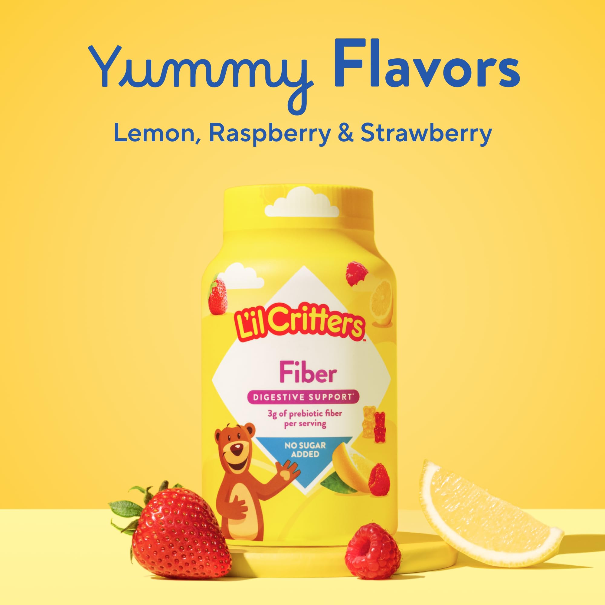 Lil Critters Kids Fiber Gummies For Digestive Support | Sugar Free — Amazon image 9