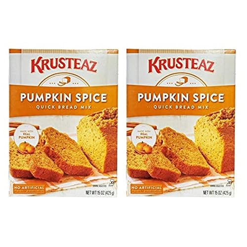 Krusteaz Baking Mix, Pumpkin Spice Quick Bread Mix, Made with