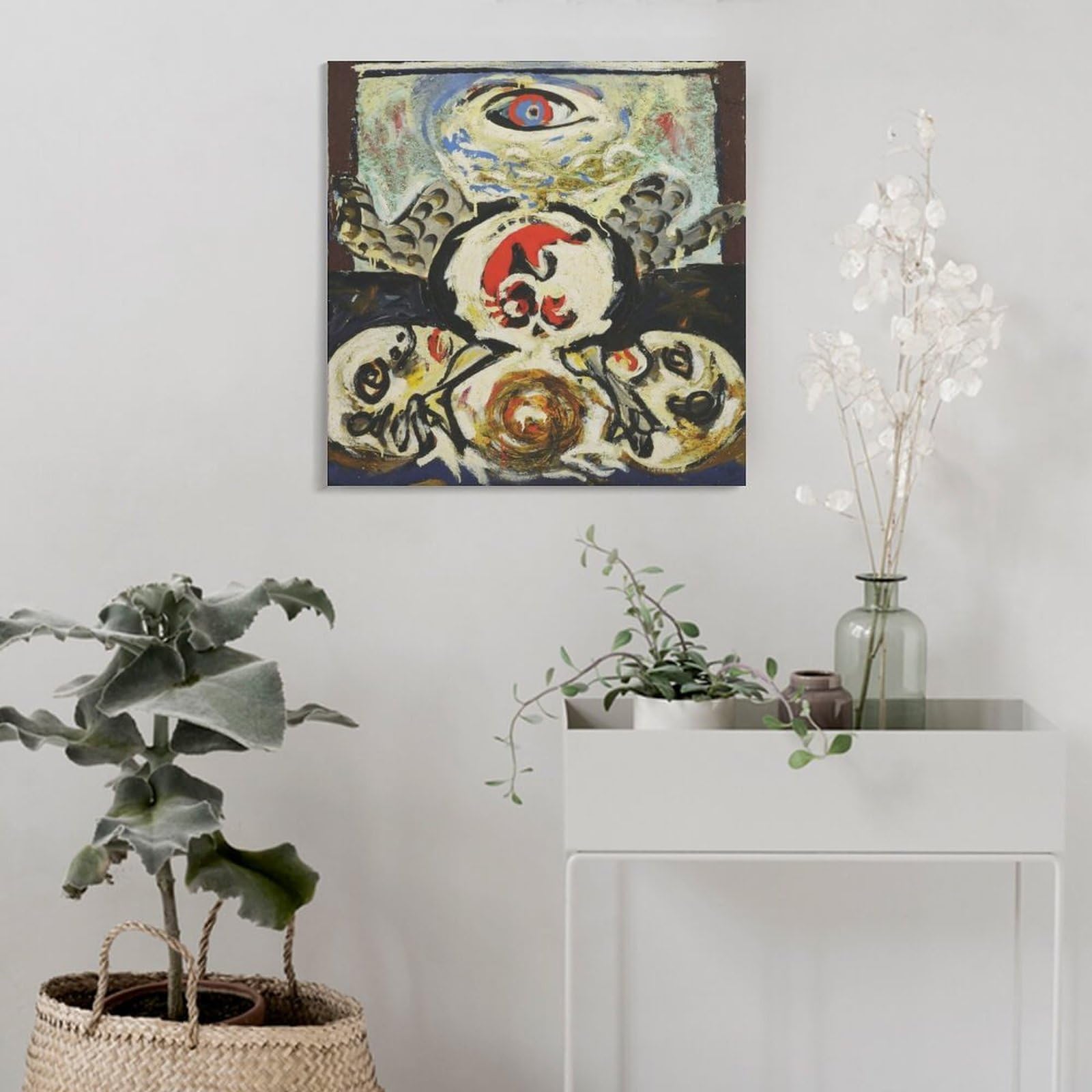Amazon.co.jp: Jackson Pollockジャクソン・ポロック画家の作品《鳥