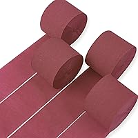 Vista 30 de Serpentinas de papel crepé PartyWoo, 4 rollos de 328 pies, paquete de papel crepé negro y dorado para fiesta, boda, cumpleaños, decoraciones