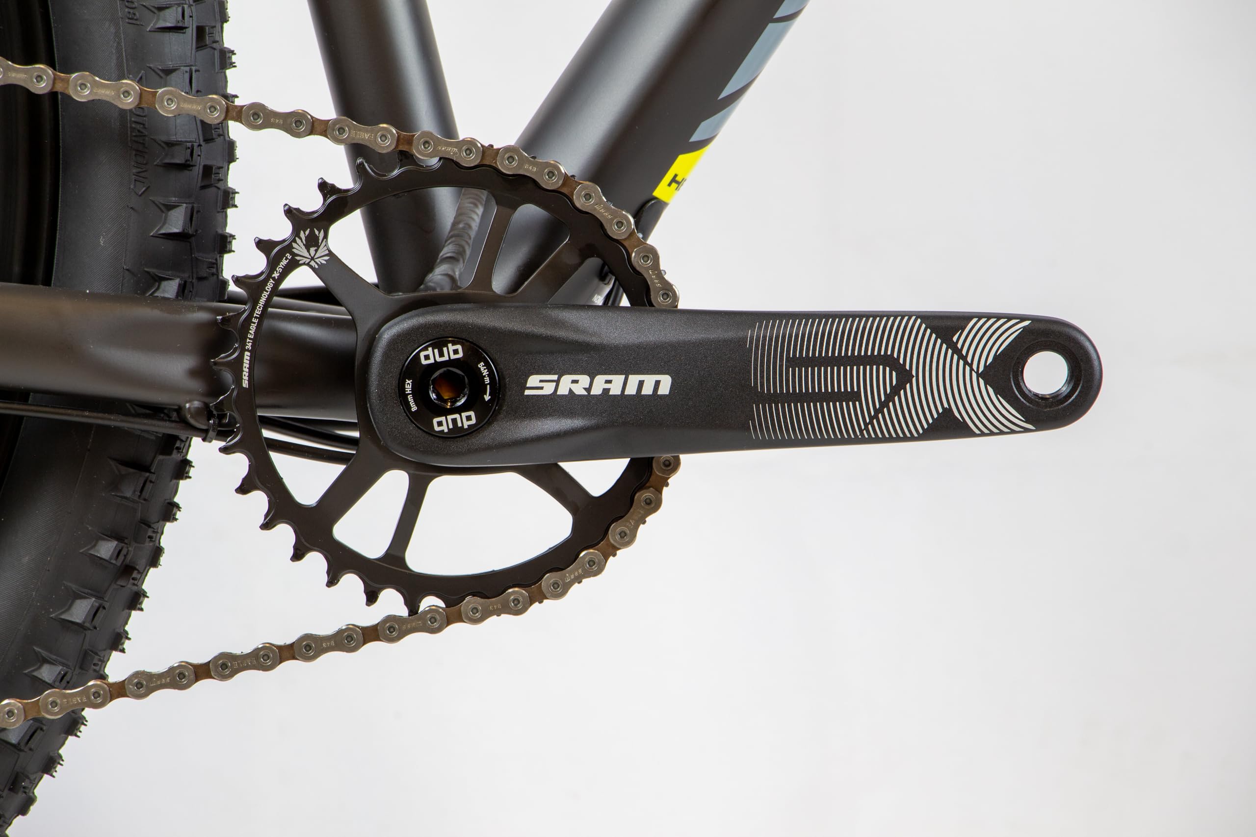 HEAD Unisex - Adult X-Rubi 3.0 Mountain Bike, Matt Black/Yellow