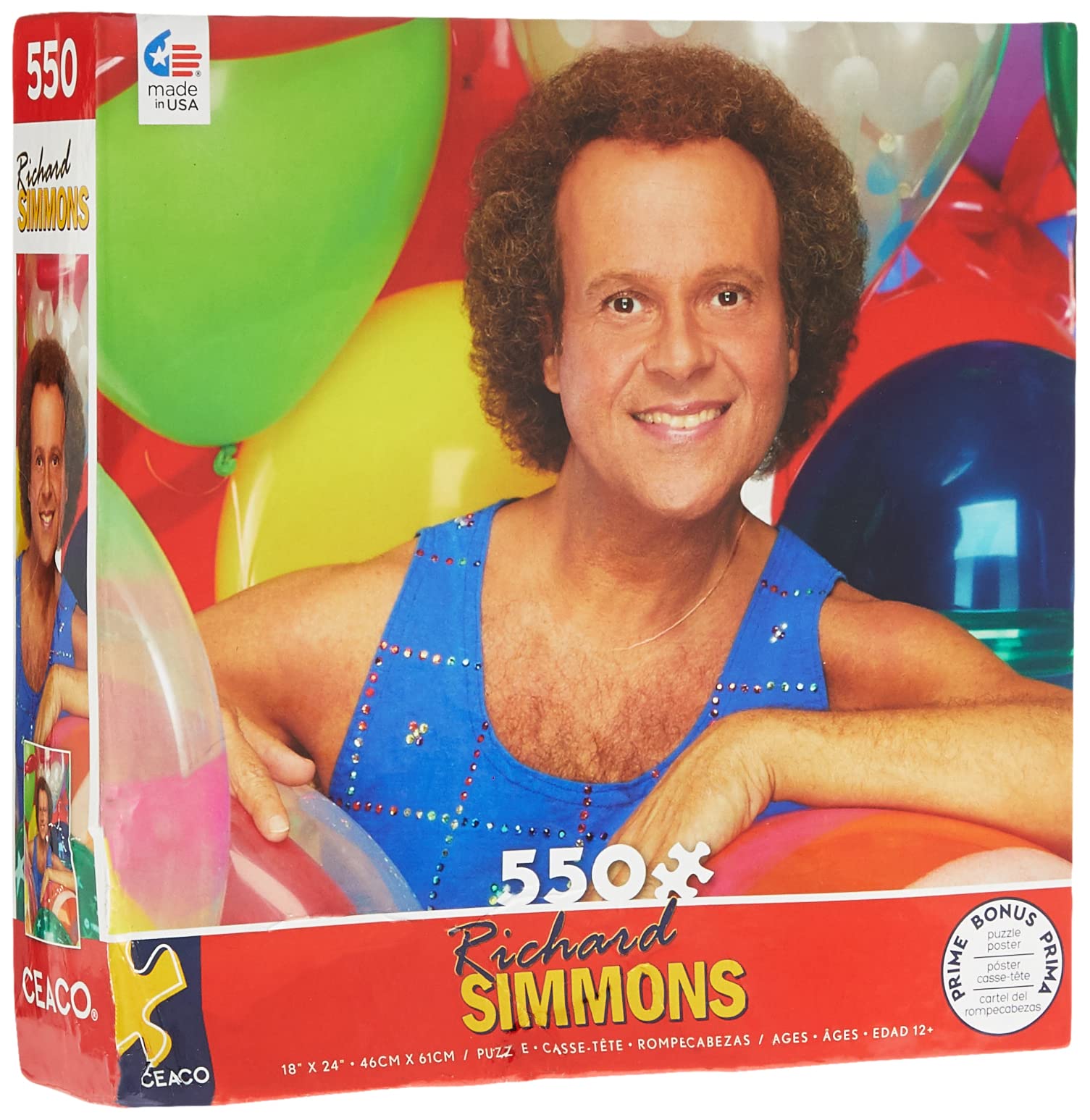 CeacoRichard Simmons - Oh Happy Day- 550 Piece Jigsaw Puzzle