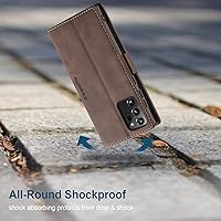 Vista 6 de Funda tipo cartera para Samsung Galaxy Note 20 Ultra, piel sintética, cierre magnético, con ranuras para tarjetas, bolsillos para efectivo