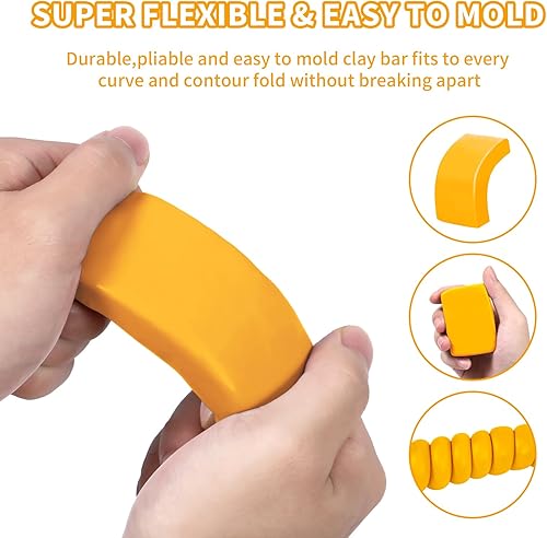 Miniatura 5 de Paquete de 10 barras de arcilla para detalles automáticos, kit de barras de arcilla de grado profesional para limpieza profunda para detalles de