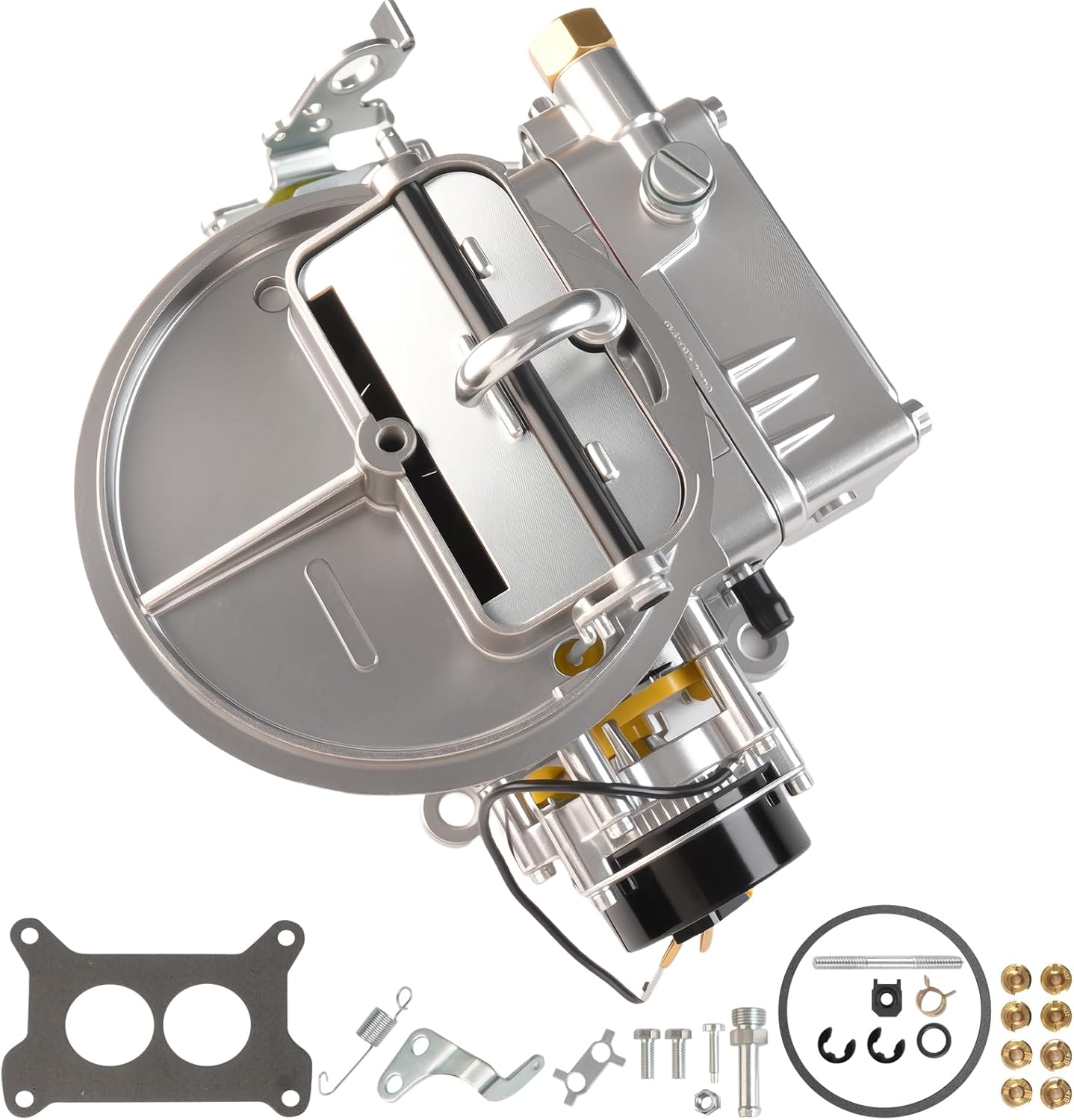 500 CFM 2-Barrel Marine Carburetor with Electric Choke, Replaces for Holley 2300 0-80402-2, 2 BBL Marine Carb Gas, Compatible with Holley 0-80402-2 500 CFM