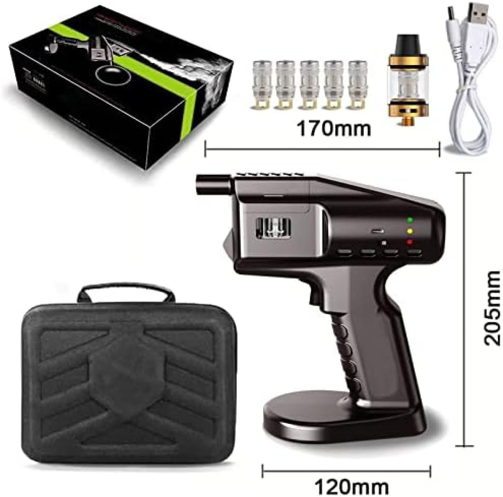 Przenośny Ręczny Pistolet Do Baniek Koktajlowych, Generator Zimnego Dymu, Zasilana Przez USB Wędzarnia Do Wędzonego Mięsa, Napojów I Żywności Zaparzacz Do Wnętrz Pistolet Do Palenia Akcesoria Dla