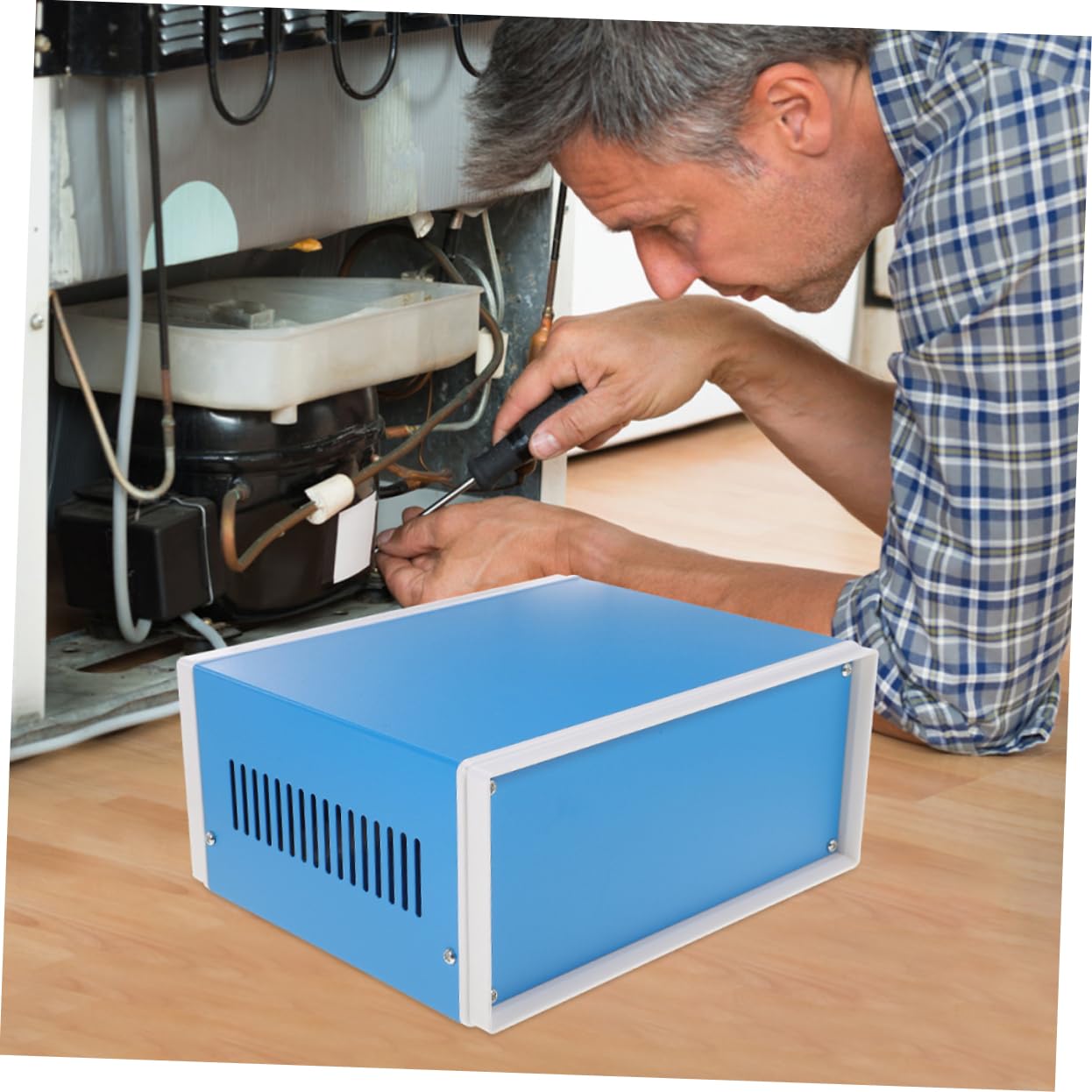 Zerodeko Scatola in Alluminio Per Progetti Elettronici Contenitore Elettrico Robusto e Durevole Scatola Di Giunzione Per Strumenti Elettronici Versatile e Stabile