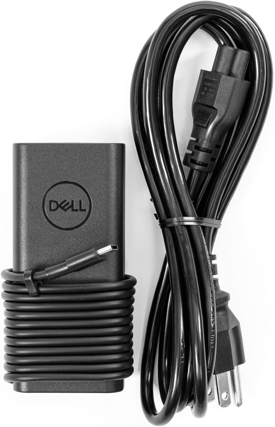 Dell Laptop Charger 65W Watt Usb Type C Ac Power Adapter La65Nm190/Ha65Nm190/Da65Nm190 Include Power Cord For Xps 12 9250, Xps 13 9350 Compatible With Xps Series And Latitude 5000 Series