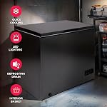 Frigidaire Un congélateur à poitrine profonde, 7 Cu. Ft. Capacité, Granita robuste conception-réglable Thermostat-remorque enduit de vinyle panier-défrouille facile