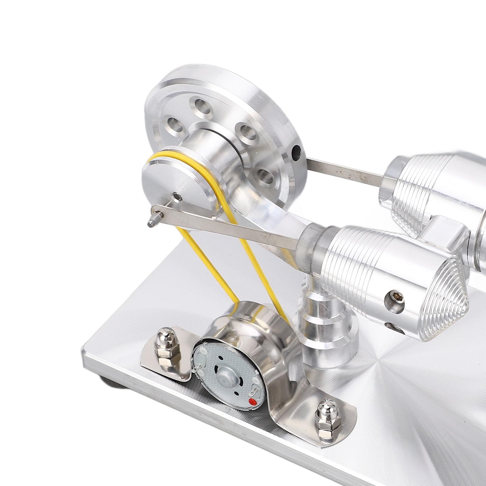 Hidyliu Kit de Experimentos Científicos con Motor Stirling para Niños, Marco Mecanizado CNC de Primera Calidad, Ideal para Demostraciones en el Aula
