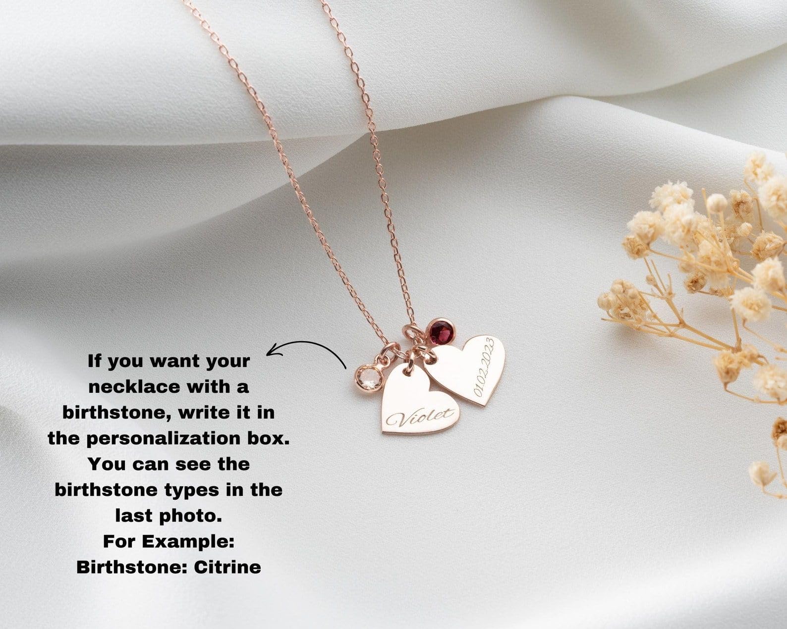 Personalizado corazón collar con nombre familia personalizado múltiple Día de la Madre Navidad aniversario cumpleaños