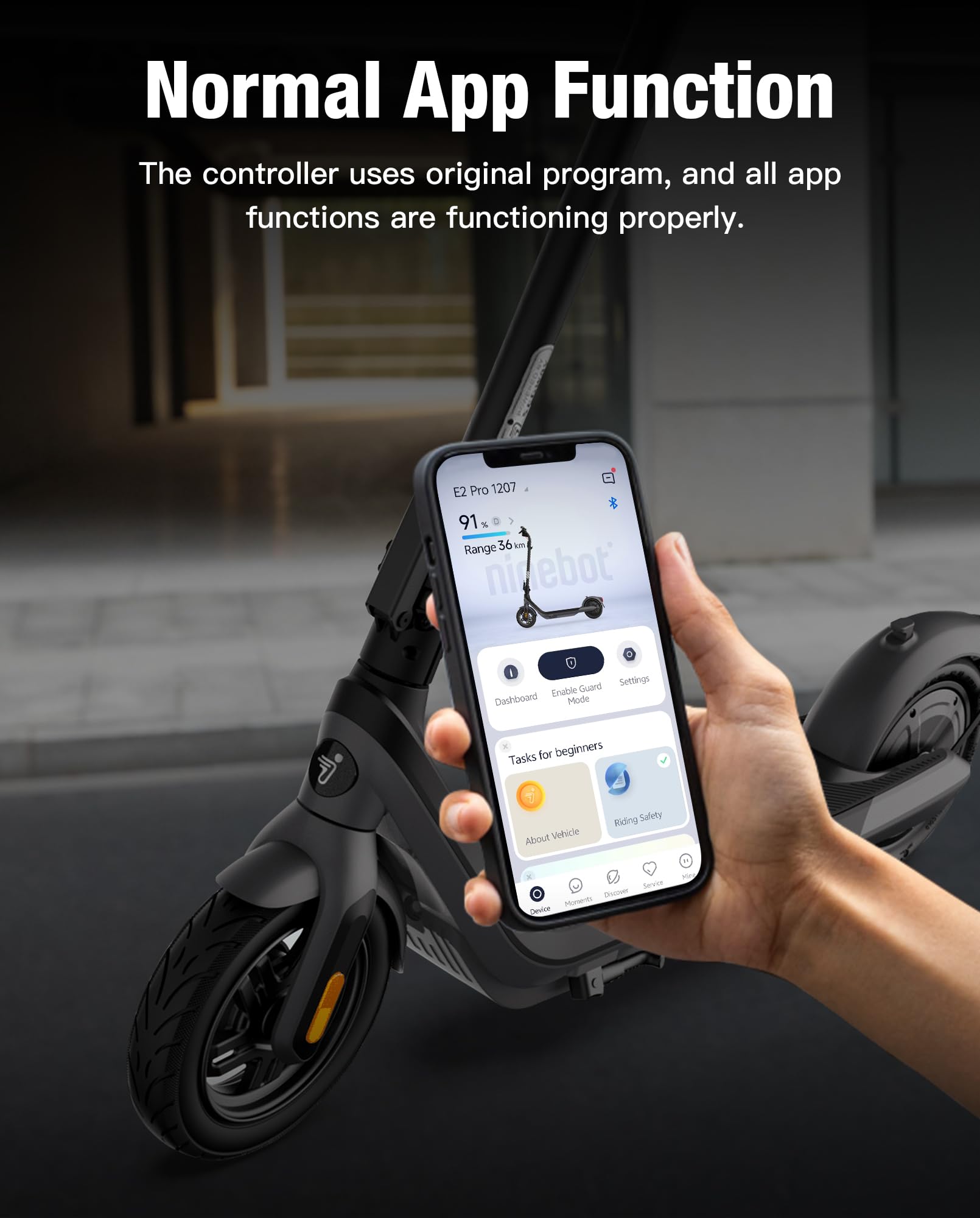 Skuter elektryczny ontroler kompatybilny z Segway Ninebot E2 PRO Kickscooter, 32 km/h płyta główna obwód płyty głównej części zamienne
