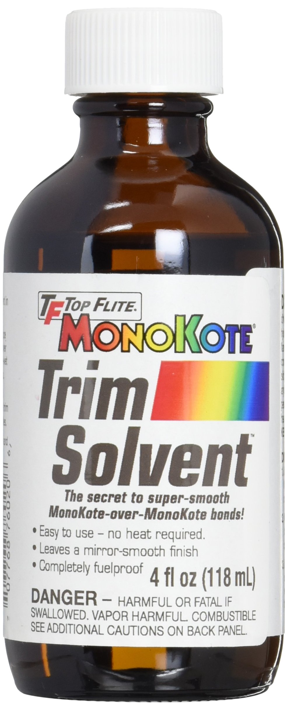Top Flite MonoKote Trim Solvent, 4 fl. oz.