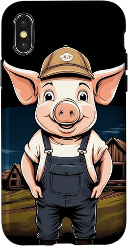 Miniatura 7 de iPhone 12 mini Farm Pig Funny Farm Animal Costume Agriculture Case