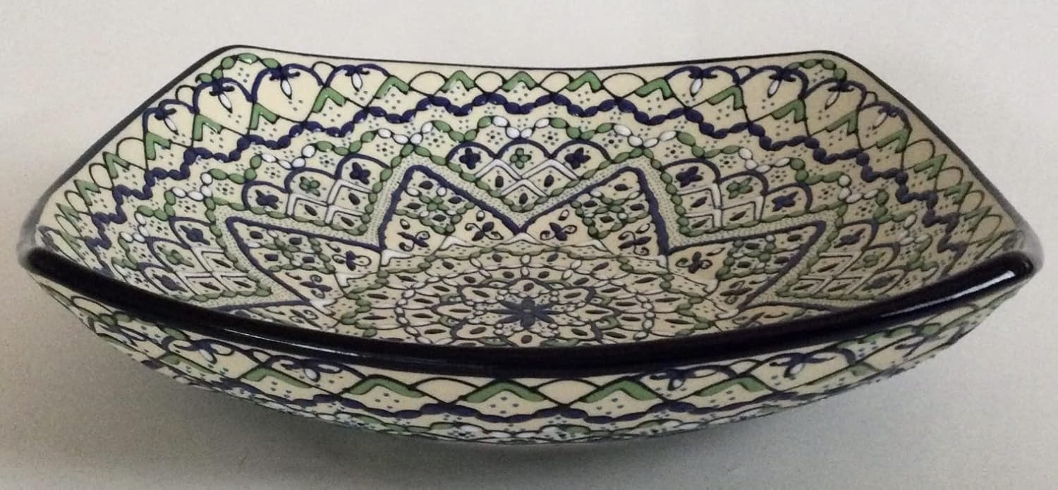 おしゃれ 皿 大皿 深皿 メキシコ 輸入 高級 陶器 食器 限定品 結婚 記念 ギフト 新築 祝い 誕生日 プレゼント サイズ 縦26 横26 高さ6 5 最安値級価格 おしゃれ 皿 大皿 深皿 メキシコ 輸入 高級 陶器 食器 限定品 結婚 記念 ギフト 新築 祝い 誕生日 プレゼント サイズ 縦26 横26 高さ6 5 最安値級価格