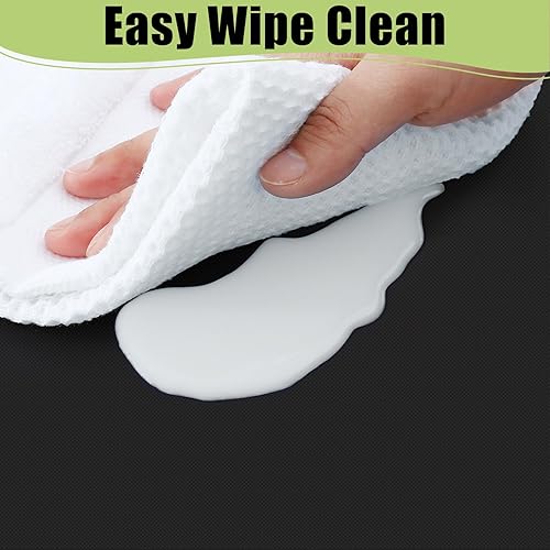 Miniatura 5 de Smiry Mantel desechable Paquete de 6 manteles rectangulares impermeables de 54 x 108 pulgadas para fiestas, mantel decorativo de plástico, a prueba