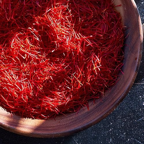 Miniatura 3 de Golden Saffron Hilos de azafrán español de alta calidad hilos de especias de azafrán español rojo puro para uso culinario como té arroz paella