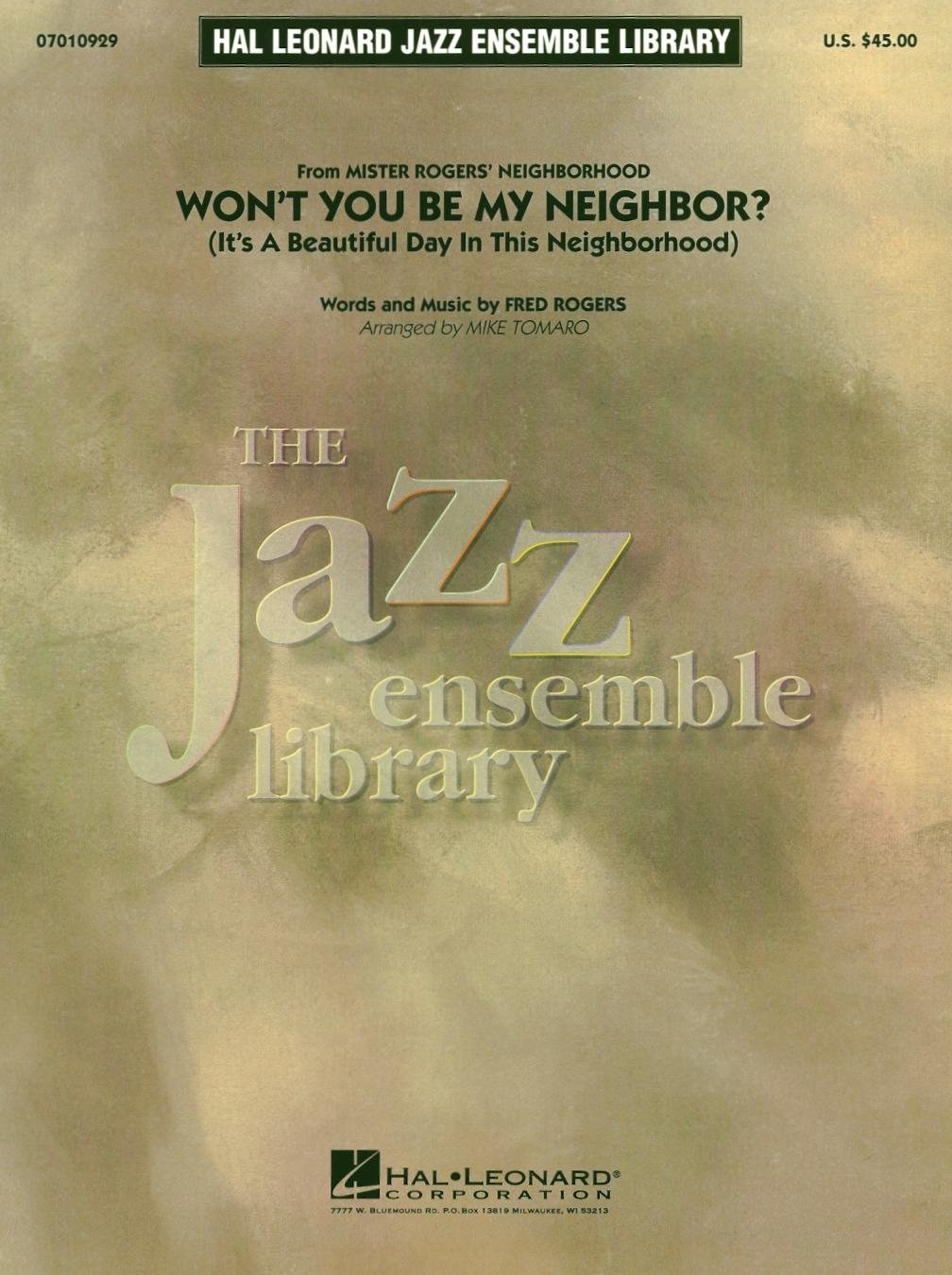 Won't You Be My Neighbor? (It's A Beautiful Day In This Neighborhood)