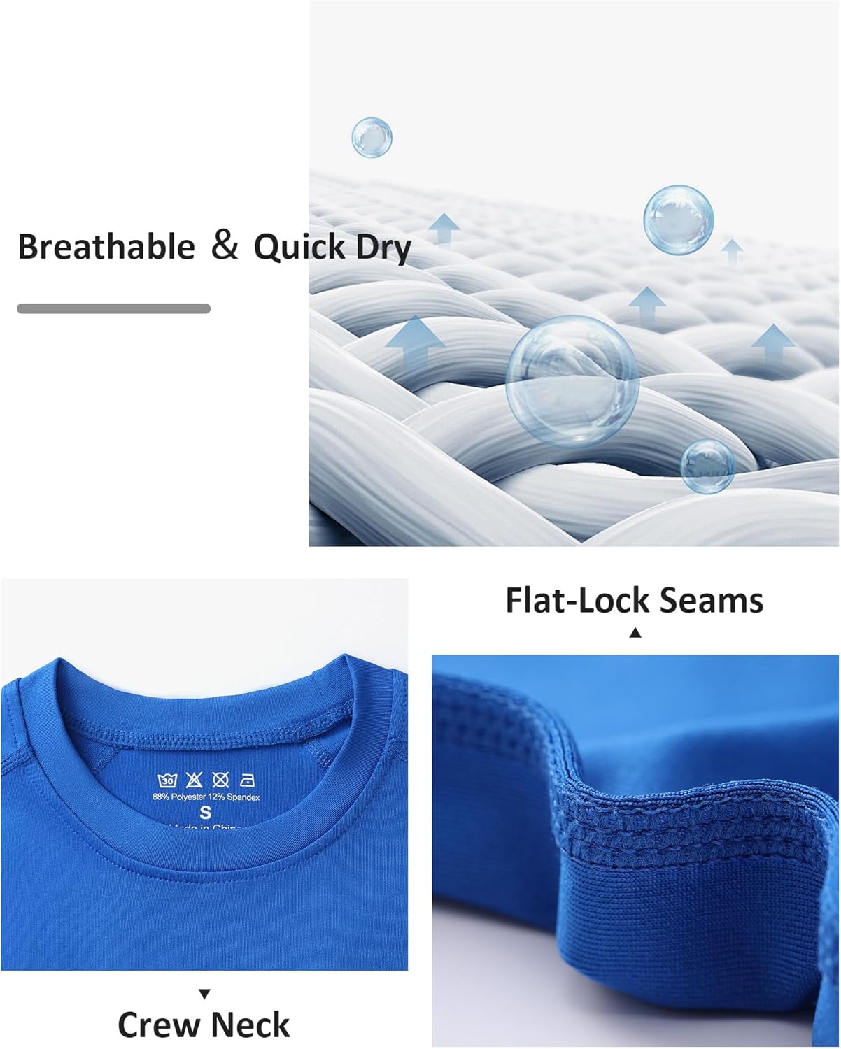 Moozava Youth Sleeveless Compression Shirt Boys Athletic Tank Tops Kids Basketball Football Undershirt - Image 5