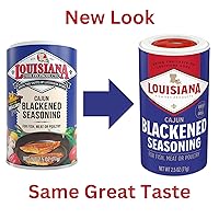 Vista 2 de Louisiana Fish Fry Cajun Blackened Seasoning, 2.5 Ounce - 3 per case.