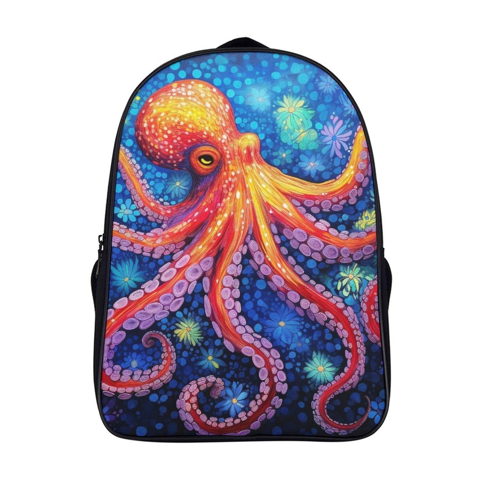 Mochila pequeña para niñas con pulpo 3D que alegra sus días de preescolar 7