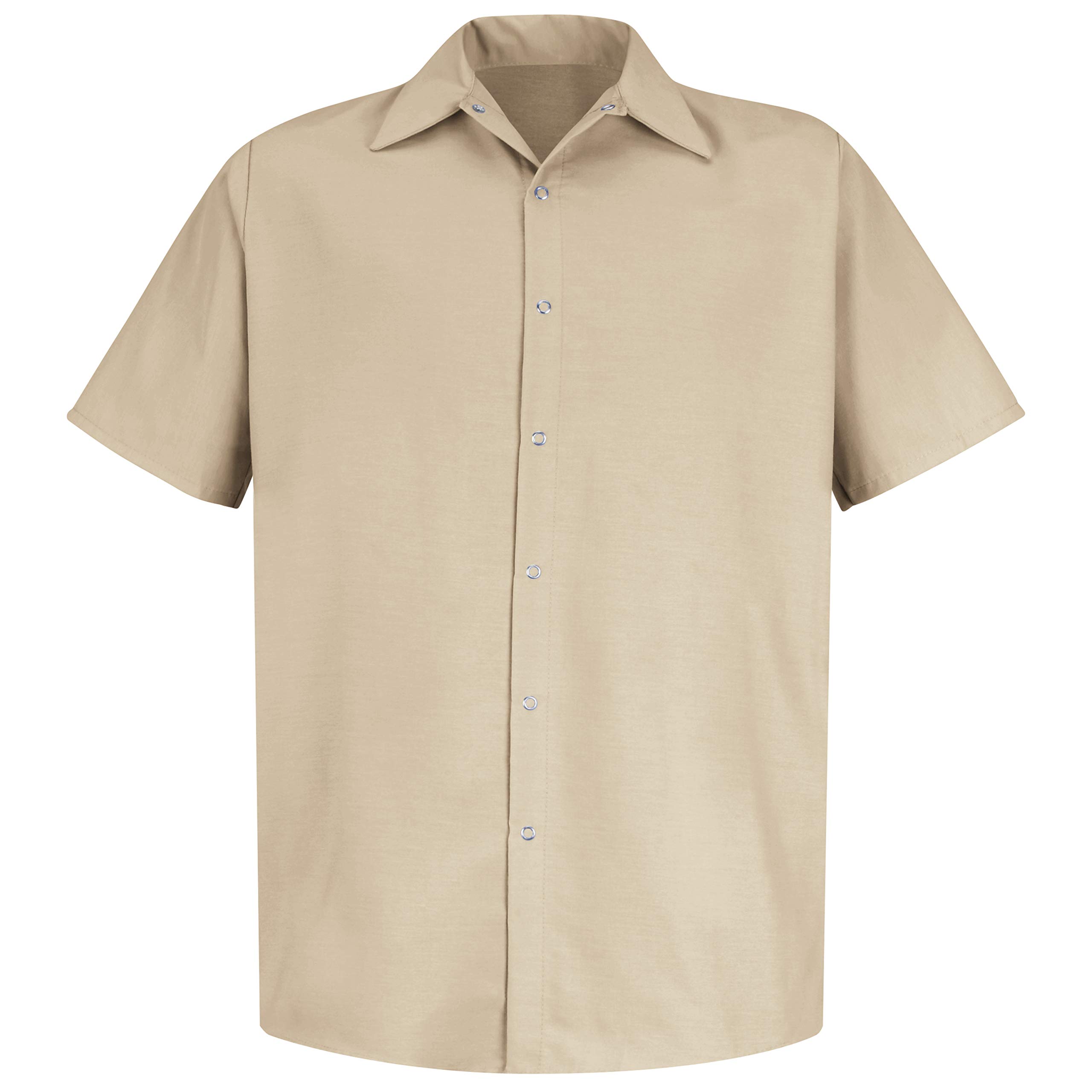Red Kap Men's Specialized Pocketless Work Shirt