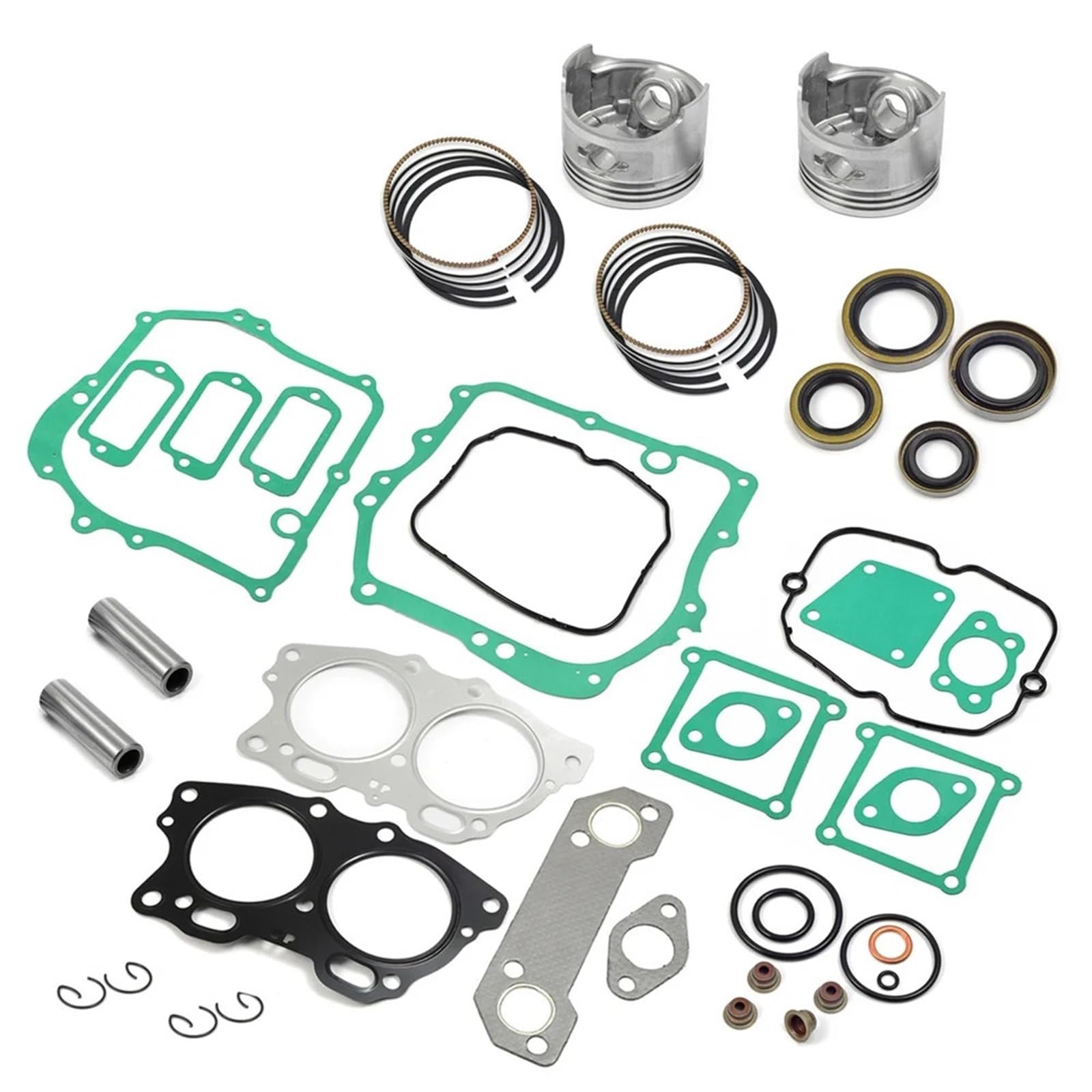 Anillo de pistón de 0,25mm para motor EZGO Fuji Robin 295cc EH29C 6