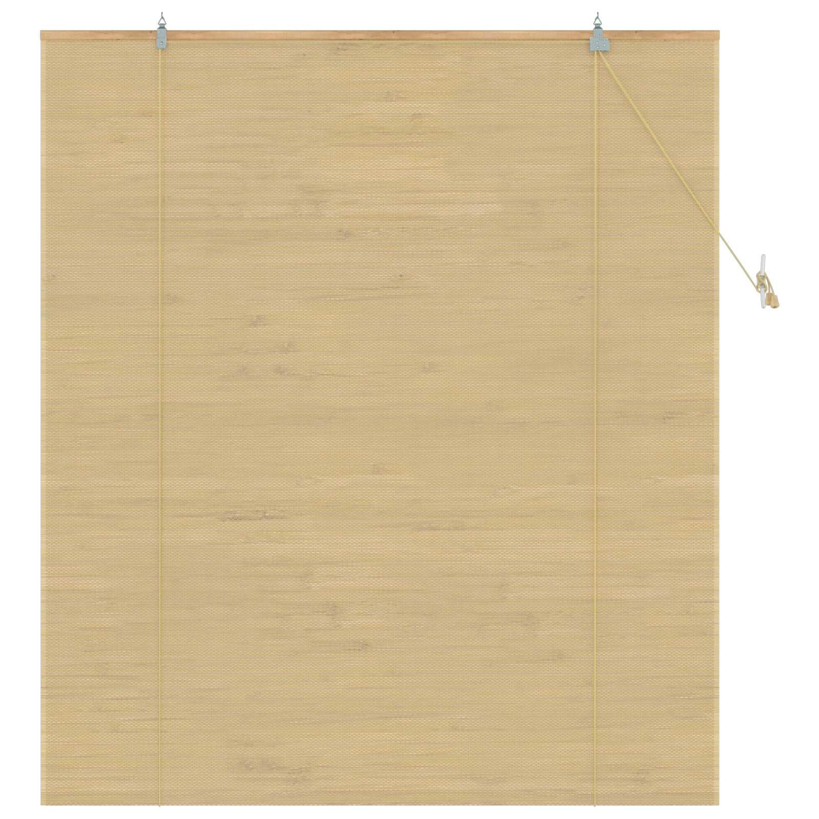 Store enrouleur en bambou naturel - 130 x 160 cm - Protection solaire - Pour intérieur