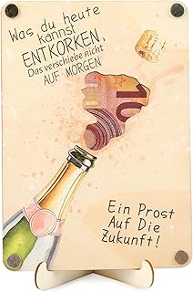 Geldgeschenk Verpackung, Kreative Holz Geschenke, Geldgeschenke für Geburtstag Hochzeit Reise Jugendweihe Schulabschluss Weihnachten