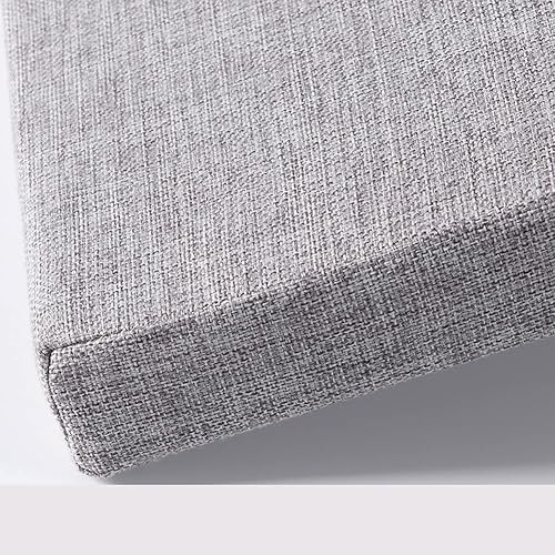 Miniatura 2 de BOMATY Cojín de banco personalizado para interiores y exteriores, cojines de banco de piano con lazos, antideslizantes, para porche, ventana de