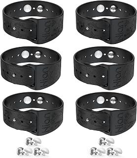 Hion Motion Sickness Bracelets Sea Sickness Wristbands for Motion Sickness/Morning Sickness/Pregnancy Nausea Anti Nausea Wristband Acupressure Nausea Bands Motion Sickness Bands（3Pairs-Black）