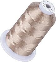 Vista 47 de Simthread 5500 yardas de hilo de bordar, 5000M de alto rendimiento 40 WT 100% hilo de poliéster – Más de 170 colores vívidos, clasificado de alta