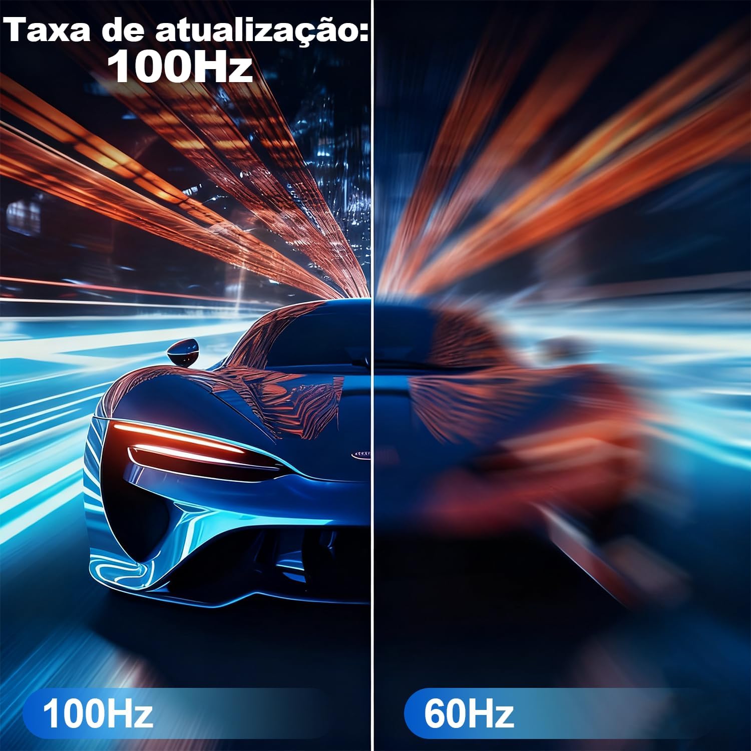 Monitor LED 21,5 Polegadas, Alto-falantes Integrados, Full HD 1920x1080, 100 Hz, 230cd/m², HDMI/VGA/3.55