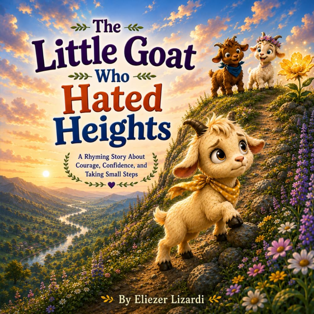 The Little Goat Who Hated Heights: A Rhyming Story About Overcoming Fear and Building Confidence