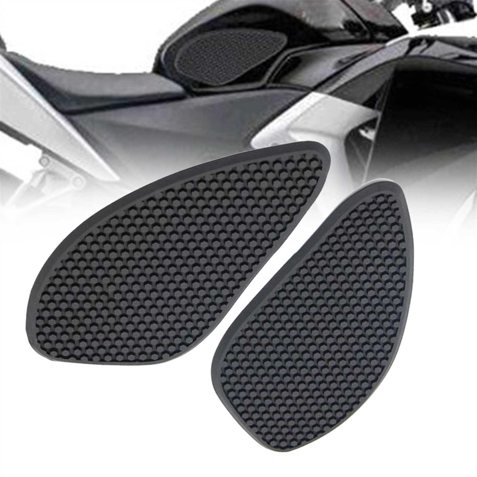 Grip de réservoir moto CBR300R antidérapant pour un meilleur maintien des genoux au freinage