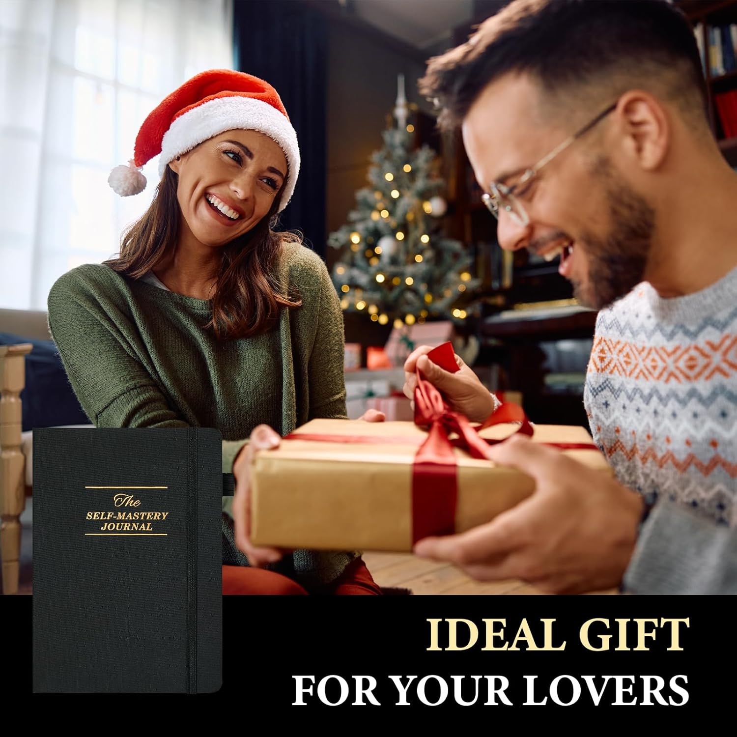 JUBTIC Self-Mastery Journal for Men - Gratitude Journal for Daily Reflection, Positivity and Self - Care and Reflection - Guided Manifestation Journals - Goal Journal for Women & Men(Black) - Image 6