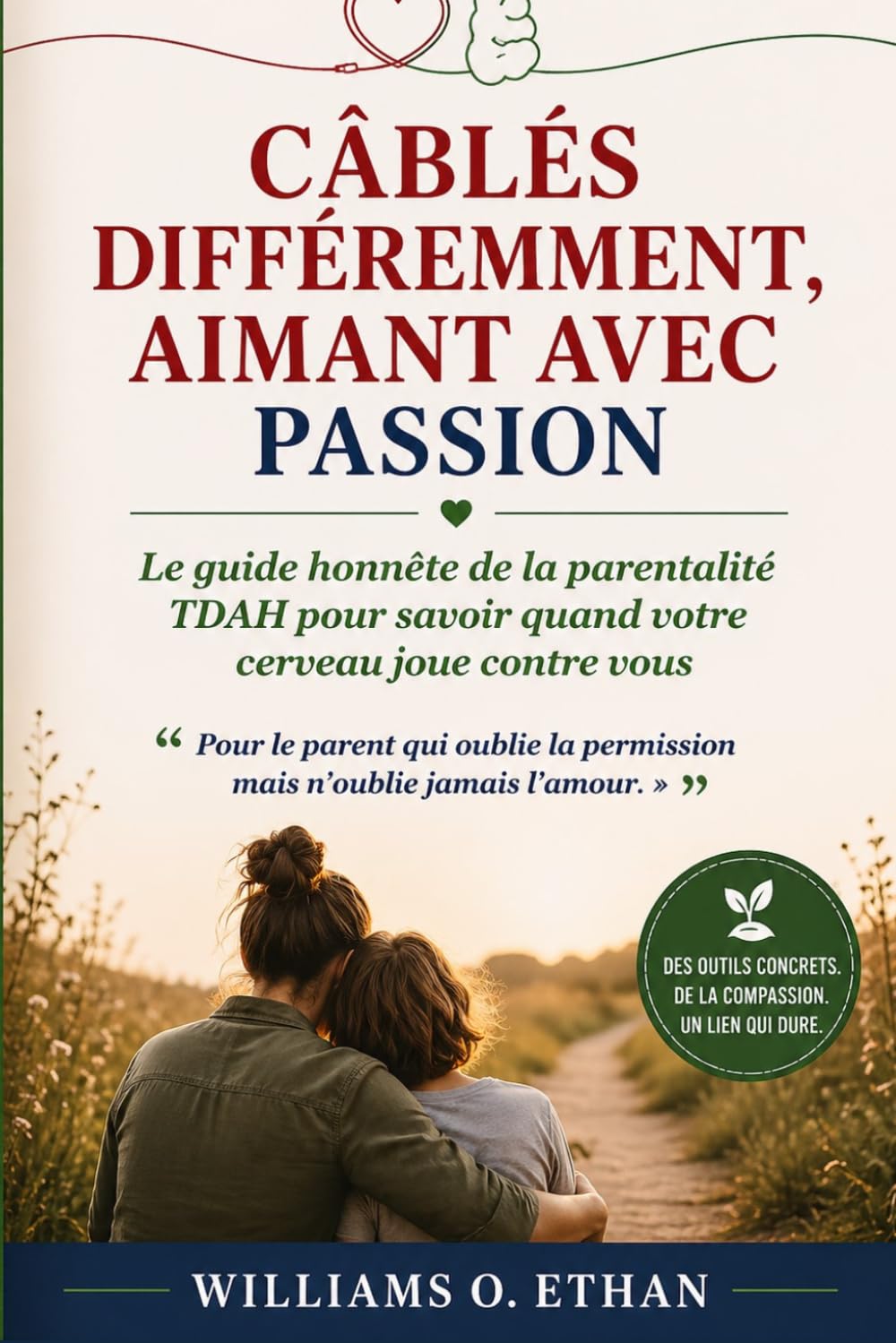 CÂBLÉ DIFFÉREMMENT, AIMANT FÉROCEMENT: Le guide honnête de la parentalité TDAH pour savoir quand votre cerveau joue contre vous