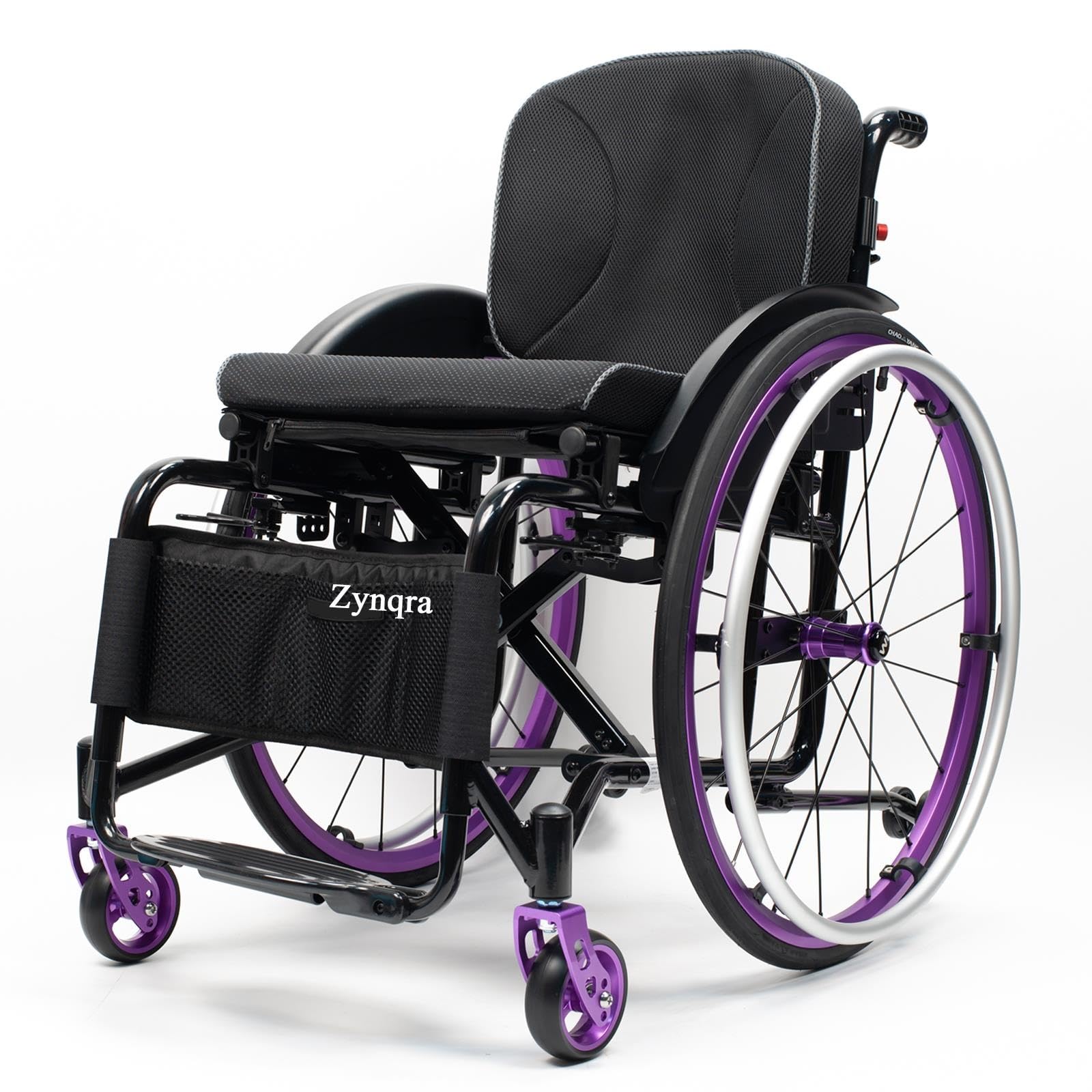 Sedia a Rotelle pieghevole leggera,Sedia a Rotelle Autospinta