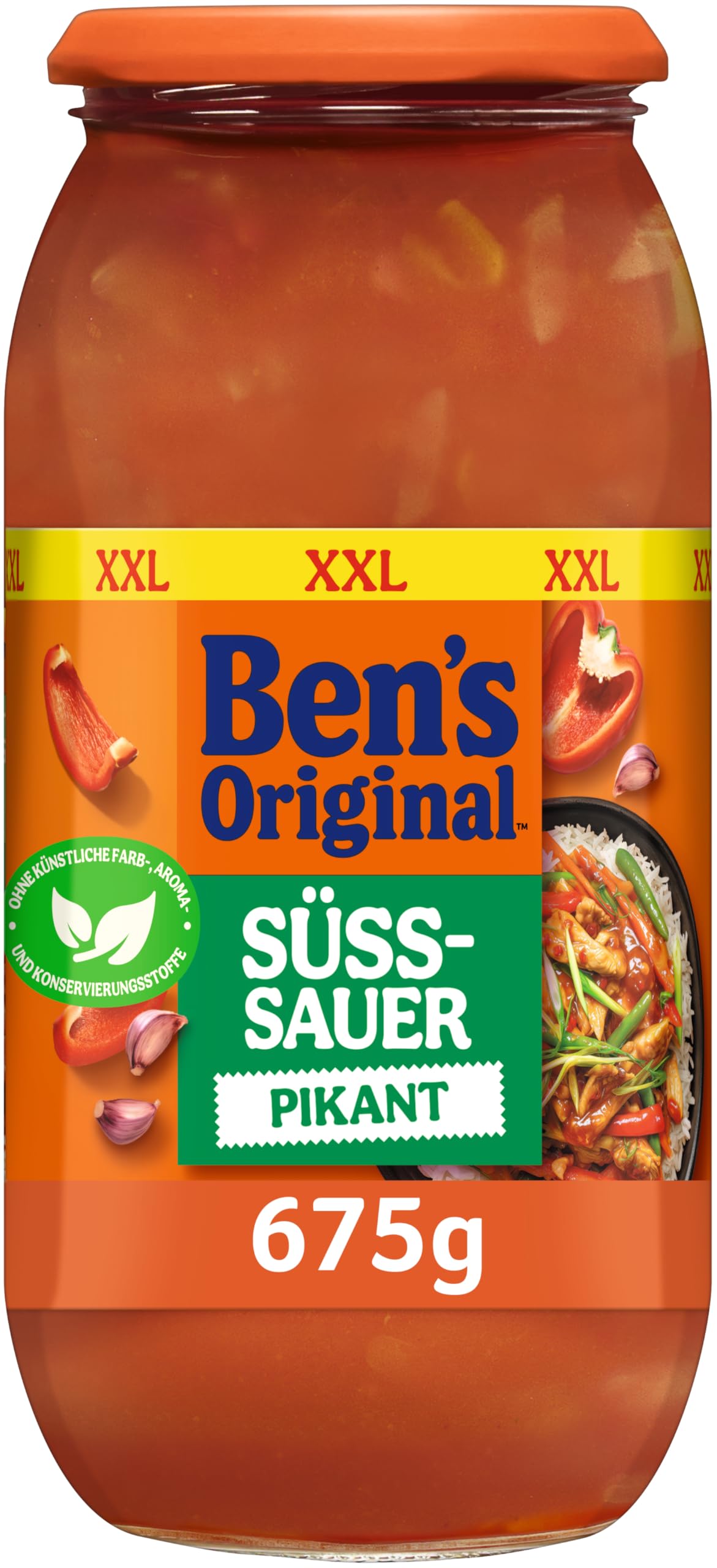 BEN’S ORIGINAL® Saucen Süß-Sauer Ohne Pikant 6 x 675g