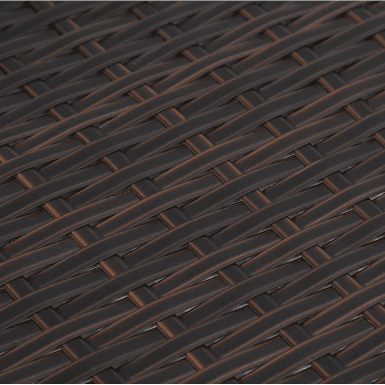 Set Divano da Giardino 7 Pezzi, con Cuscini Sfoderabili e Lavabili, Polyrattan PE Resistente agli UV, Tavolino in Vetro Temperato, per Terrazza, Cortile e Patio