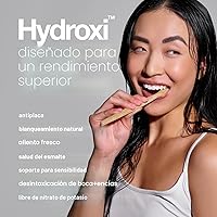 Vista 3 de Davids Hydroxi - Pasta de dientes nano hidroxiapatita sin flúor para remineralizar, soporte sensible, blanqueamiento, antiplaca, sin SLS, menta