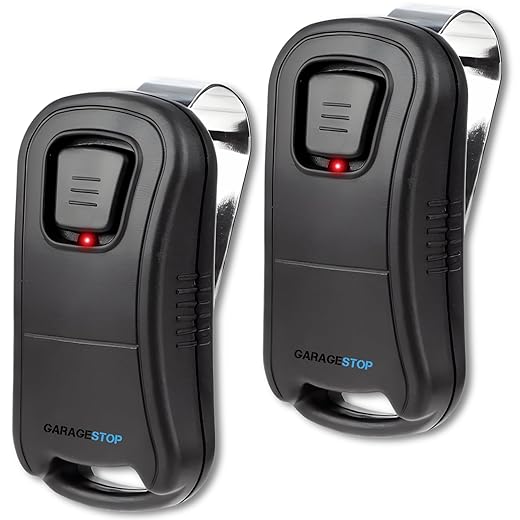 2 Garage Door Remotes for Genie Intellicode (G1T-BX, 38501R)