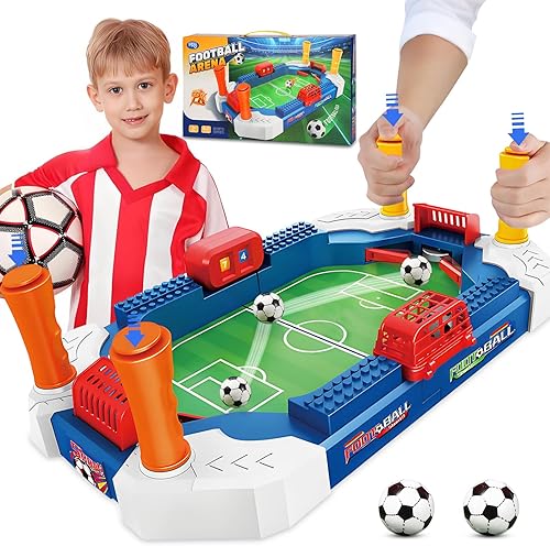 Juego de mesa de futbolín de futbolín para niños, mini juegos de fútbol, juguetes de regalo para deportes en interiores, familia, sala de juegos,