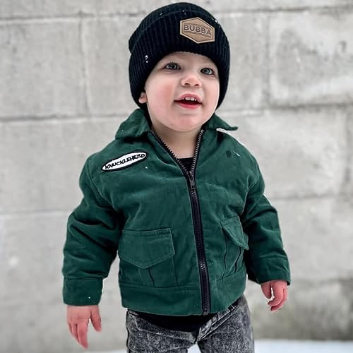 Miniatura 7 de Knuckleheads - Chaqueta mecánica para niños cubierta de algodón de invierno y otoño chaquetas con cremallera