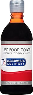 McCormick Culinary Red Food Coloring, 16 fl oz - One 16 Fluid Ounce Bottle of Red Food Coloring Liquid for Adding Rich Col...