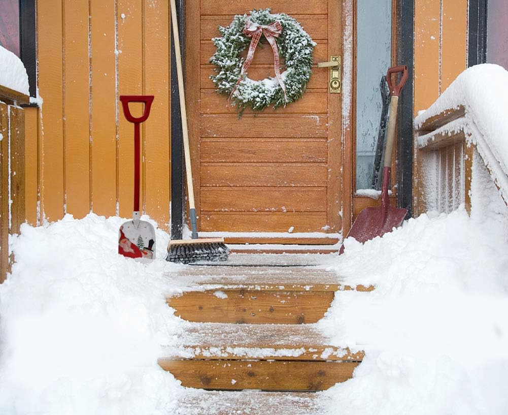 review E-view Christmas Decor Decorative Snow Shovels with Snowman Santa Pattern, 23