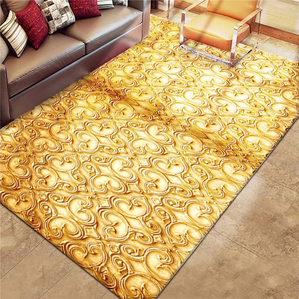 Tapis de style européen pour salon et chambre d'enfant antidérapant